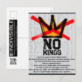 再び独立宣言 NO KINGS シーズンポストカード (正面/裏面)