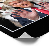 再び猫を安全にする2024赤い帽子ペットを作る ポスター (角)