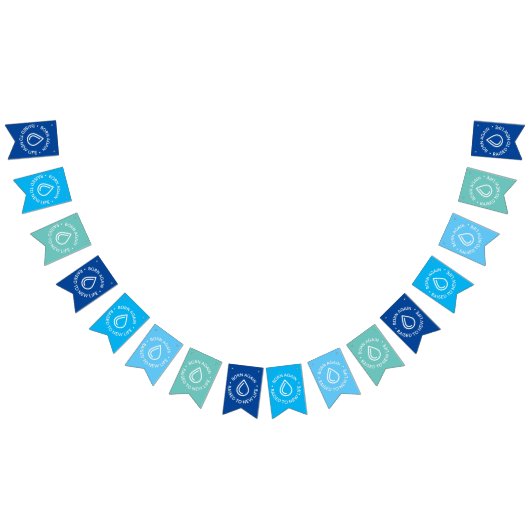 再び生まれバプテスマのバントの旗 バンティングフラッグ (全)