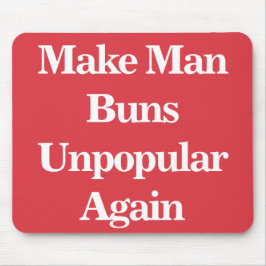 再び男のポニーテールを嫌がらせよう マウスパッド