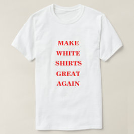 再び白いシャツを素晴らし作る Tシャツ