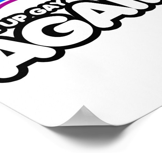 再び目覚めたゲイ ポスター (角)