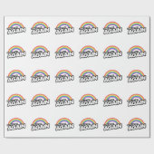 再び目覚めたゲイ ラッピングペーパー (フラット)