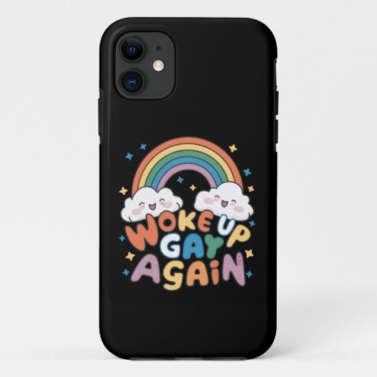 再び目覚めたゲイ LGBTプライド月間グルーヴィー Case-Mate iPhoneケース (裏面)