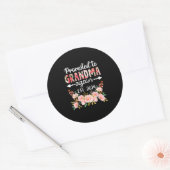 再び祖母に昇進2024フローラ母の日 ラウンドシール (封筒)