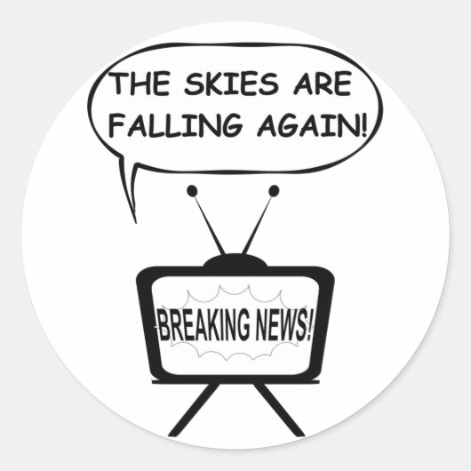 再び空が下がっている ラウンドシール (正面)