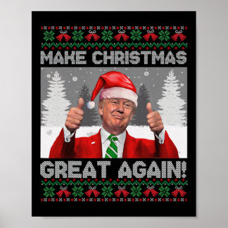 再び素晴らしクリスマスおもしろいを作る ポスター