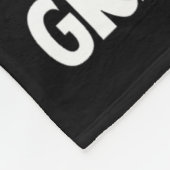 再び素晴らしクリスマスをおもしろい作る フリースブランケット (角)