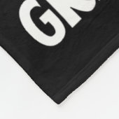 再び素晴らしクリスマスをおもしろい作る フリースブランケット (角)