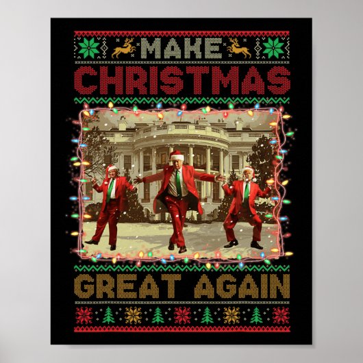 再び素晴らしクリスマスをおもしろい作る ポスター (正面)