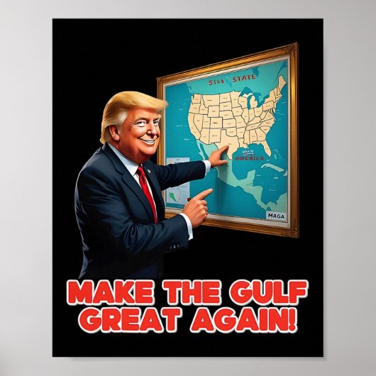 再び素晴らしトランプおもしろいをアメリカに迎える ポスター (正面)