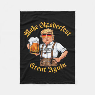 再び素晴らしトランプおもしろいドリンクのビール栓をする フリースブランケット