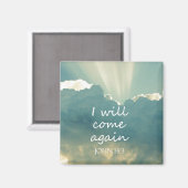 再び聖書来の聖句を読む マグネット (正面/裏面)