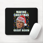 再び親共和党に素晴らしクリスマスを作るトランプ マウスパッド (マウス)