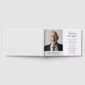 再び記念写真に会うまで灰色 ゲストブック (全面)