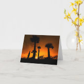 再び訪問されるパルメット カード (黄色い花)