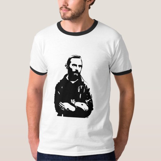 再び訪問されるPadre PIO Tシャツ (正面)
