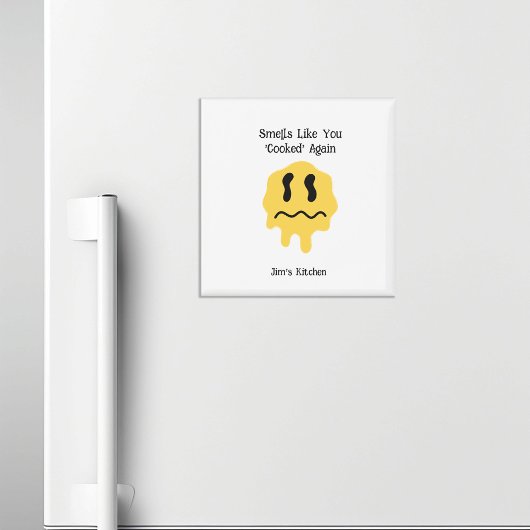 再び調理されたような匂いおもしろいパーソナライズされた マグネット