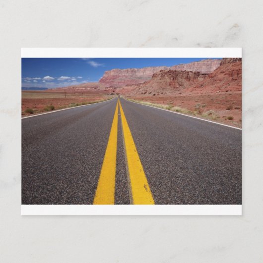 再び路上で ポストカード (正面)