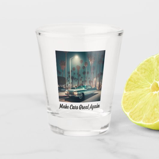 再び車を素晴らし作る ショットグラス (正面)