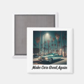 再び車を素晴らし作る マグネット (正面/裏面)