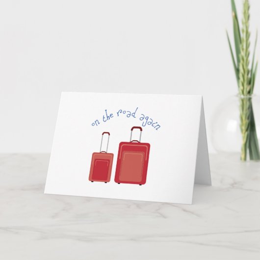 再び道に出て カード (正面)