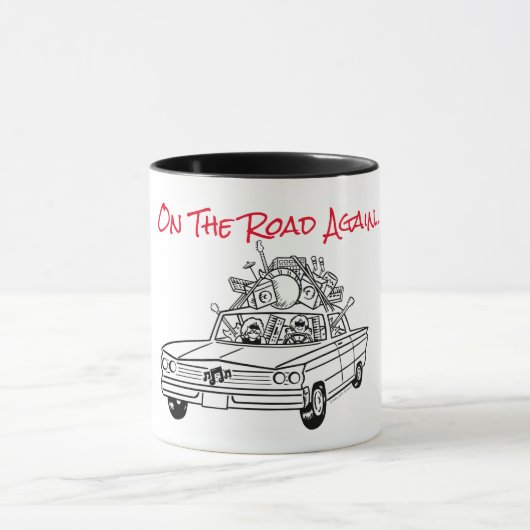 再び道を歩く マグカップ (中央)
