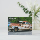 再び道を進む。 ポストカード (スタンド正面)