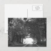 再び道路上で ポストカード (正面/裏面)