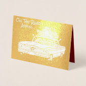 再び道路上のフォイルカード 箔カード (正面)