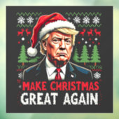 再び醜い素晴らしクリスマススセーター切り株を作る ウィンドウサイン (シート3)