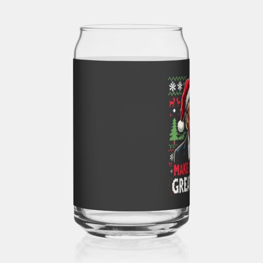 再び醜い素晴らしクリスマススセーター切り株を作る ガラス缶 (右)