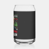 再び醜い素晴らしクリスマススセーター切り株を作る ガラス缶 (左)