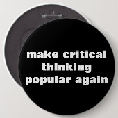 再び重大考えるにな人気があるる 缶バッジ (正面&裏面)