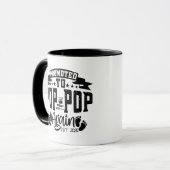 再び2025年ポップ・アートののEstに昇進おもしろいした マグカップ (正面左)