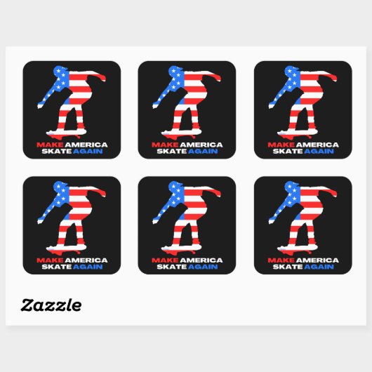 再び50-50grind版のアメリカをスケートさせる スクエアシール (シート)