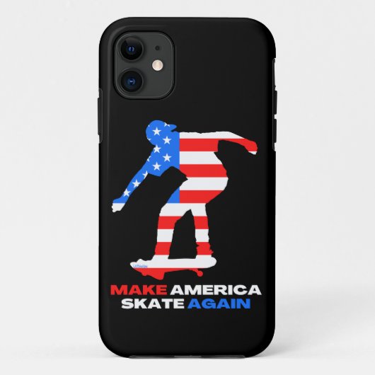 再び50-50grind版のアメリカをスケートさせる Case-Mate iPhoneケース (裏面)