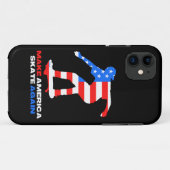 再び50-50grind版のアメリカをスケートさせる Case-Mate iPhoneケース (裏面(横))