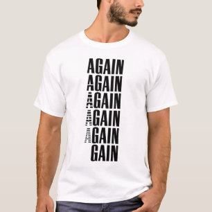 再び – ジムを獲得 Tシャツ