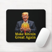 再びBitcoinを素晴らしBitcoin Crypto Futuをトランプ マウスパッド (マウス)