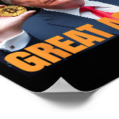 再びBitcoinを素晴らしTrump Bitcoinおもしろい Cryptにする ポスター (角)