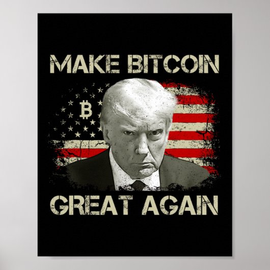 再びBitcoin素晴らし Magaプロおもしろいトランプ1 ポスター (正面)