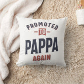 再びPappaに昇進する |おじいちゃん クッション (ブランケット)