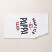 再びPappaに昇進する |おじいちゃん ハンドタオル (ハンドタオル)