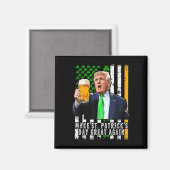 再びSt patricks day素晴らしをアメリカ人にする マグネット (正面/裏面)