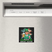 再びSt patricks day素晴らしをシャムロックトランプamにする マグネット (インサイチュ (食洗機))
