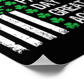 再びSt patricks day素晴らしをトランプSt patricks ポスター (角)