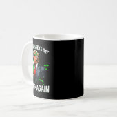再びSt patricks day素晴らしを切り札の男Wにする コーヒーマグカップ (正面左)