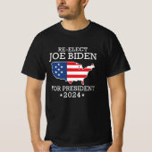 再ジョー選バイデン氏大統領 Tシャツ (正面)