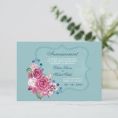 再スケジュール発表カード 案内状 (スタンド正面)